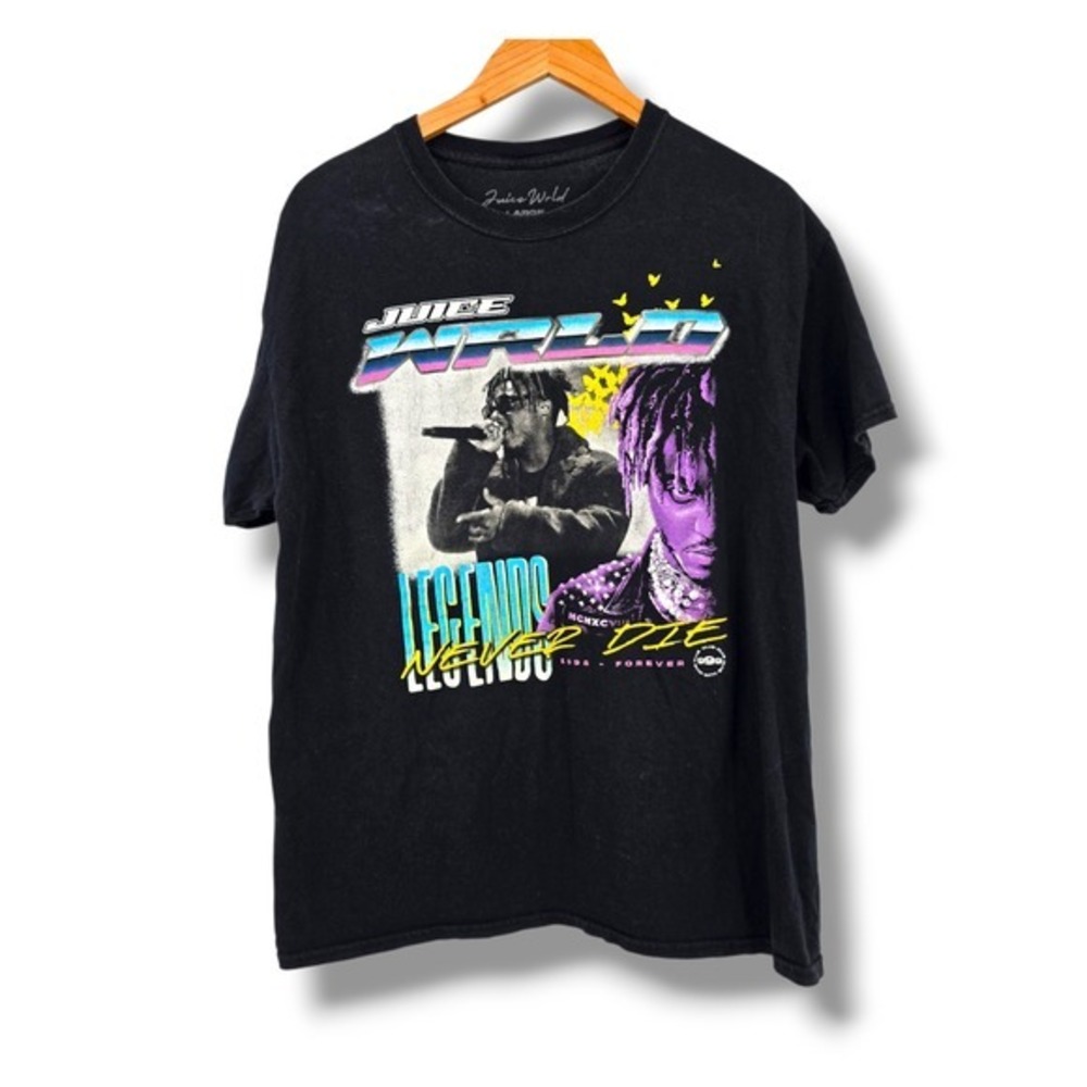 Juice World Legends Never Die Graphic Print Short Sleeve T-Shirt Large‎